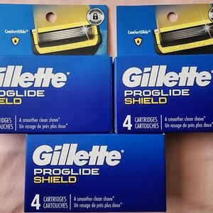 Gillette PROGLIDE Shield Cartridges 12-Cartridges three-4 packs) SEALED